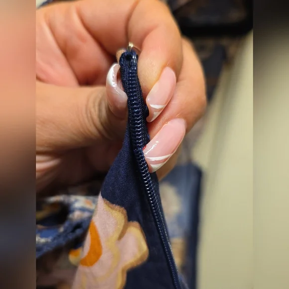 Anthropologie Sleeveless Ruffled A-Line Mini Dress (IMPERFECT) New - Picture 6 of 6